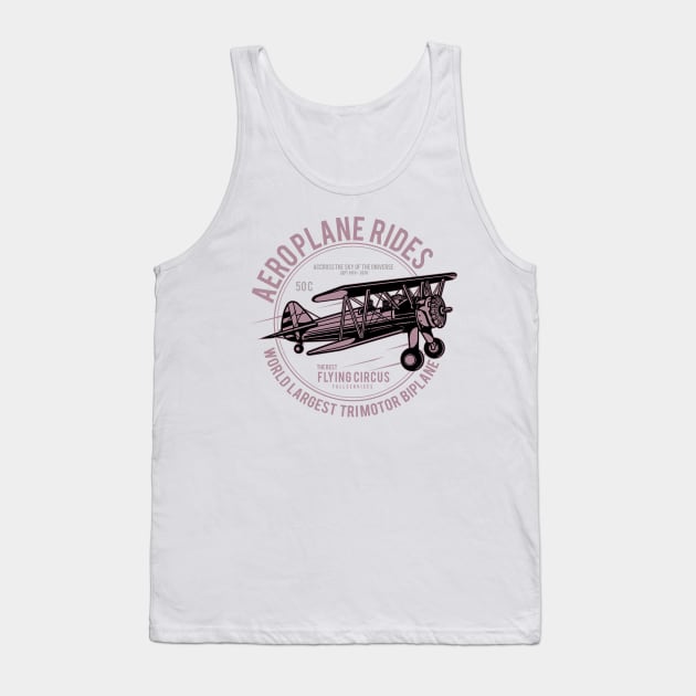 Rules Not To Follow About AEROPLANE RIDES Tank Top by HealthPedia